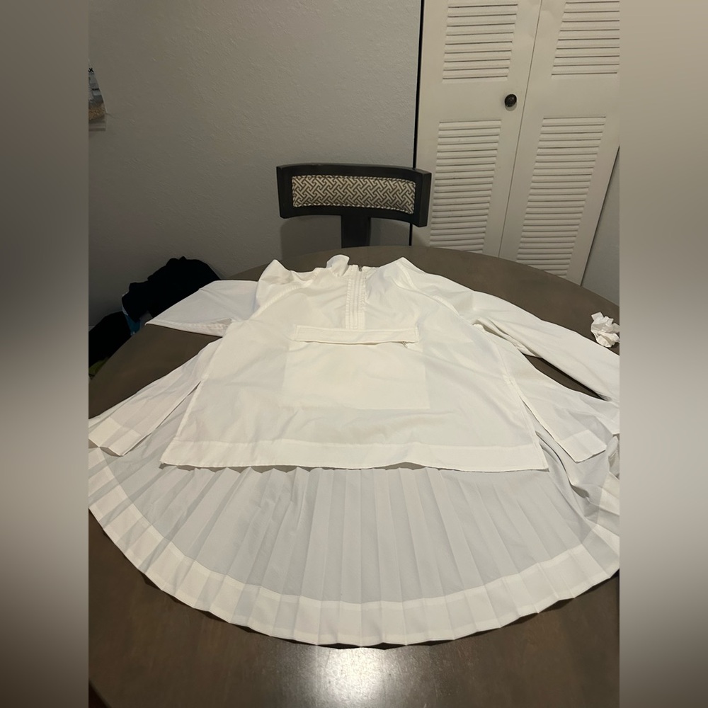 Athleta Cream Blouse